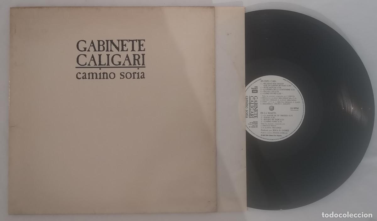 Discos de vinilo: DISCO VINILO GABINETE CALIGARI CAMINO SORIA LP 1987