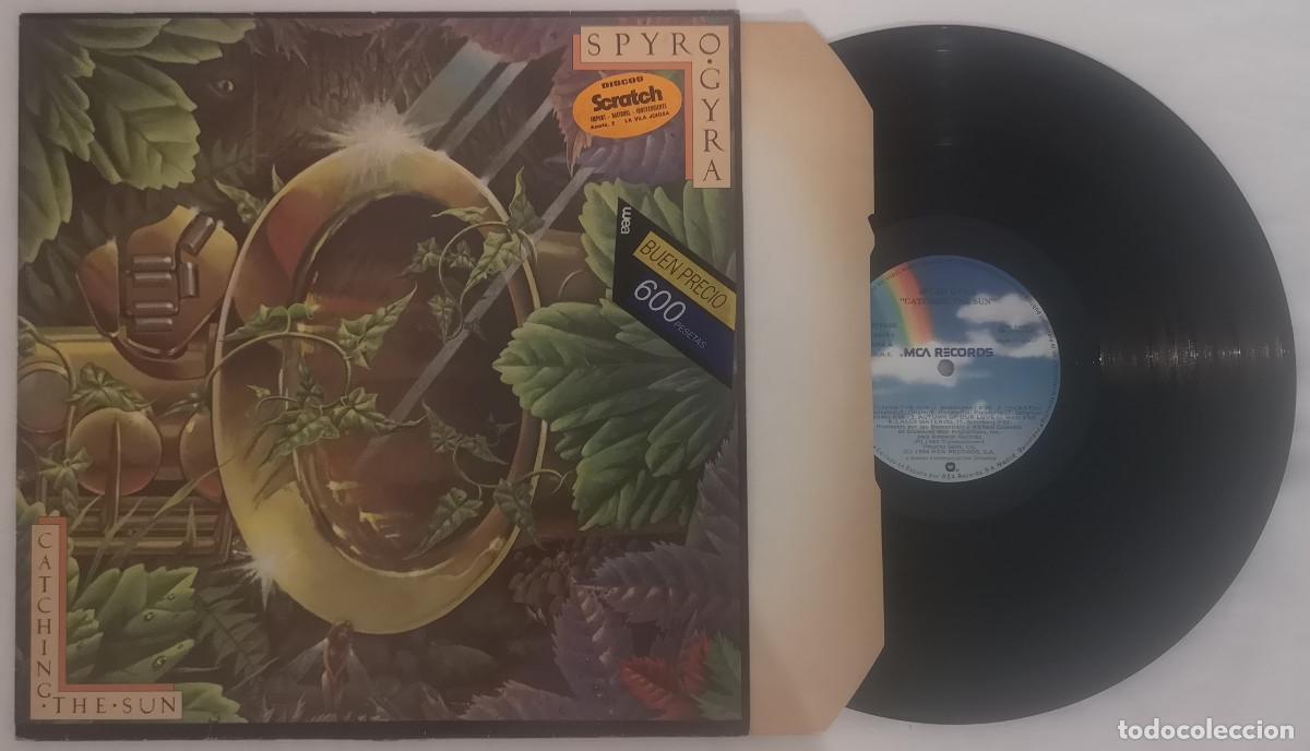 Discos de vinilo: DISCO VINILO SPYRO CATCHING THE SUN LP 1984 &iexcl;DISCO IMPECABLE!