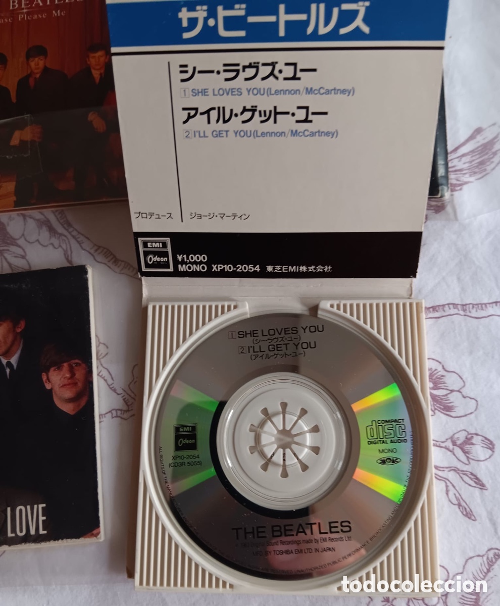 Discos de vinilo: LOTE THE BEATLES CD SINGLE - Foto 6