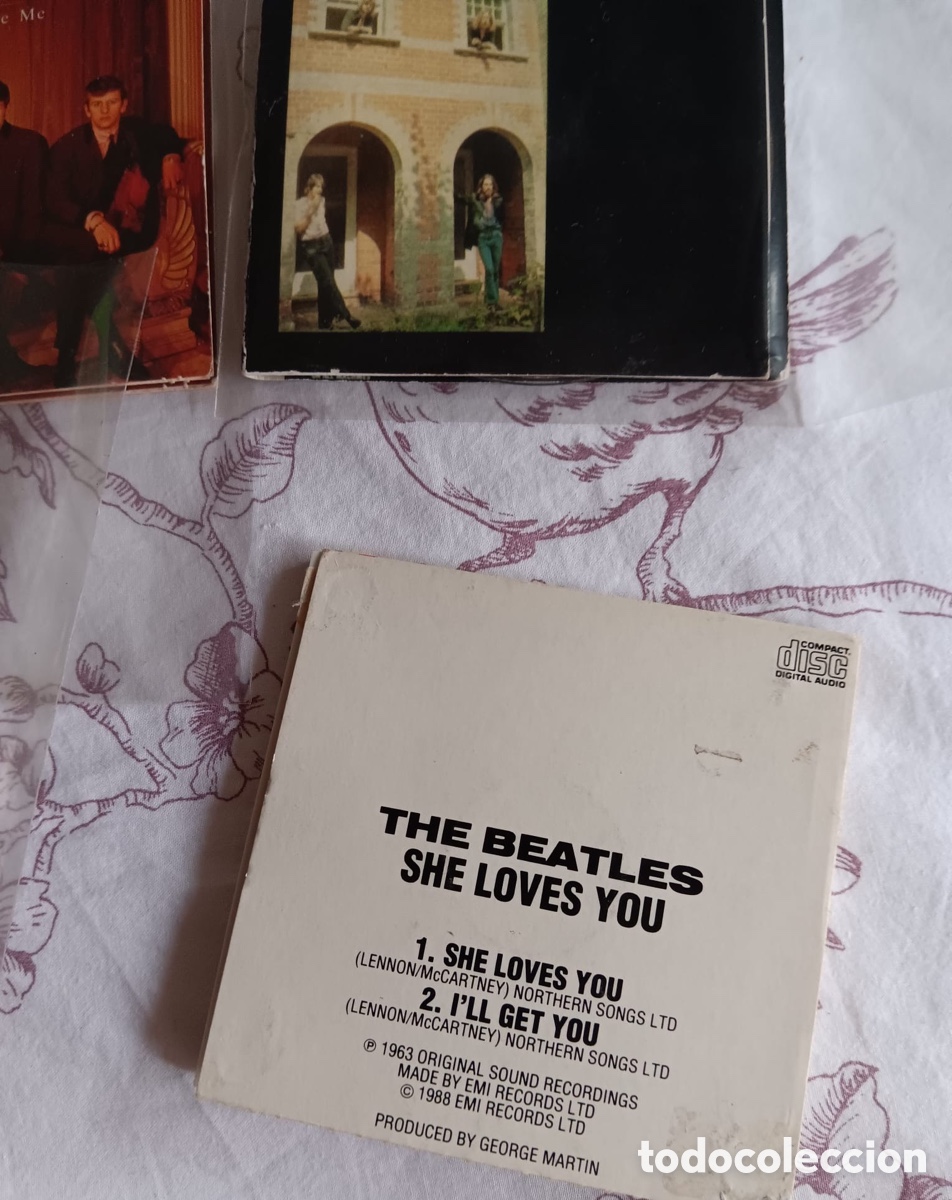 Discos de vinilo: LOTE THE BEATLES CD SINGLE - Foto 8