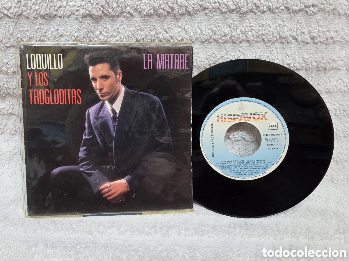 Discos de vinilo: LOQUILLO Y TROGLODITAS / LA MATAR&Eacute; 1987 Nuevo a estrenar