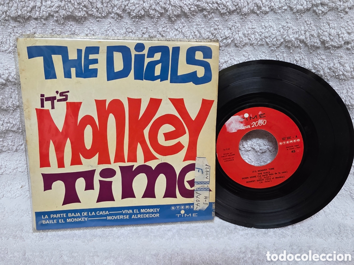 Discos de vinilo: THE DIALS- IT'S MONKEY TIME / ESPA&Ntilde;OL 1964