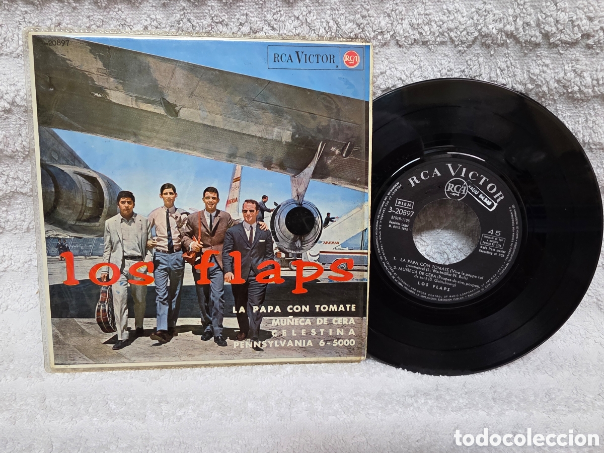 Discos de vinilo: Los Flaps&nbsp;&ndash;&nbsp;La Papa Con Tomate 1965