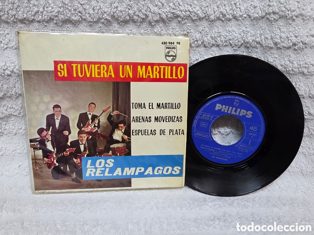 Discos de vinilo: LOS REL&Aacute;MPAGOS / SI TUVIERA UN MARTILLO _ EP 1964