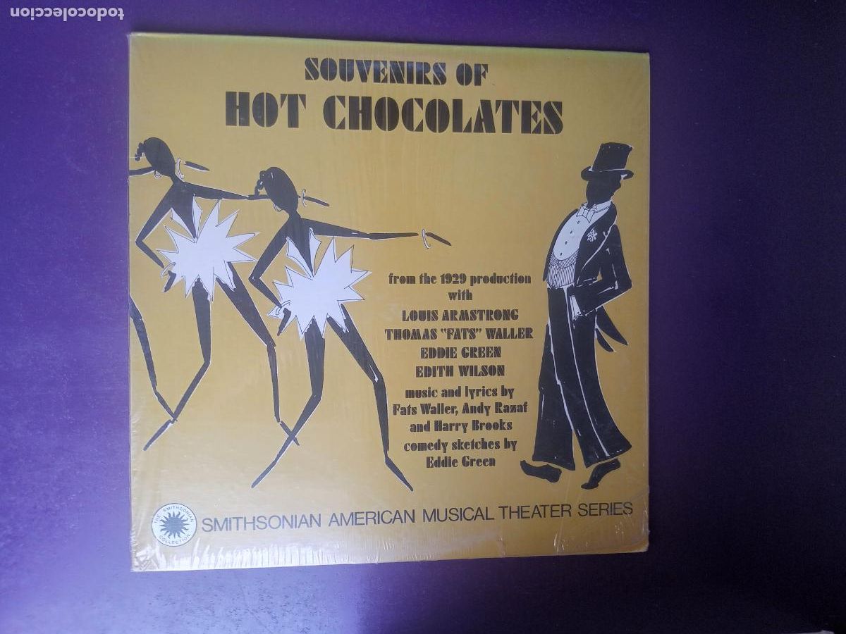 Discos de vinilo: Souvenirs Of Hot Chocolates - LP COLUMBIA 1978 - CINE BSO - LOUIS ARMSTRONG, FATS WALLER, JAZZ