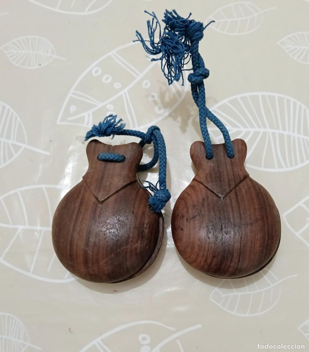 Discos de vinilo: Casta&ntilde;uelas de madera de los a&ntilde;os 60 - Foto 2