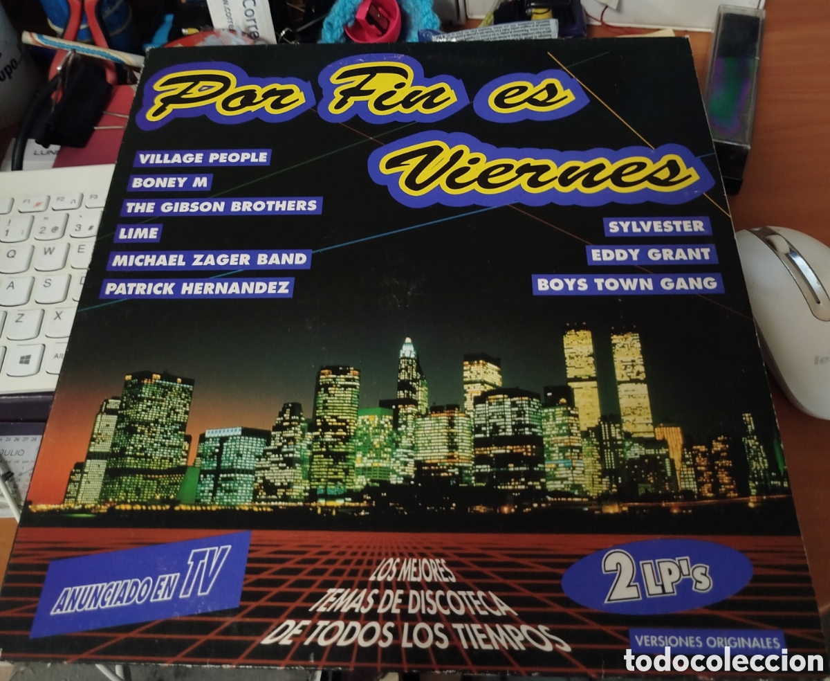 Discos de vinilo: Por fin es viernes. VV.AA. Doble LP