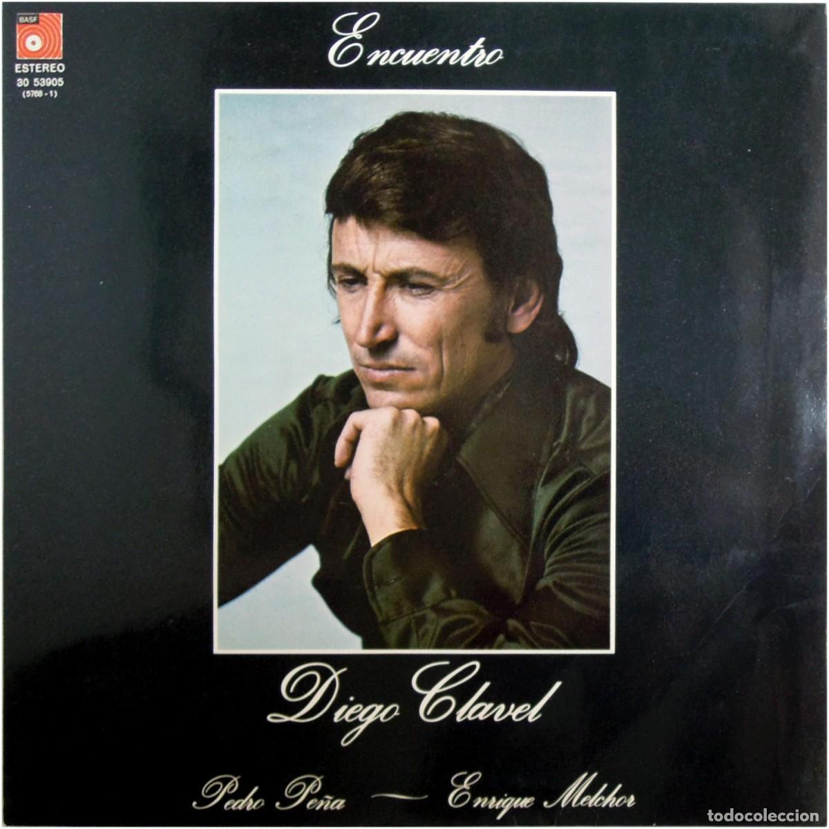 Discos de vinilo: Diego Clavel - Encuentro - LP Spain 1976 - BASF 30 53905 - VG+/VG+