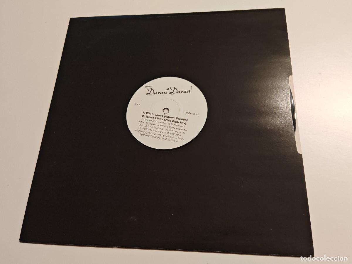 Discos de vinilo: DURAN DURAN White lines MAXI SINGLE VINILO PROMO DEL A&Ntilde;O 1995 ESPA&Ntilde;A CONTIENE 4 TEMAS