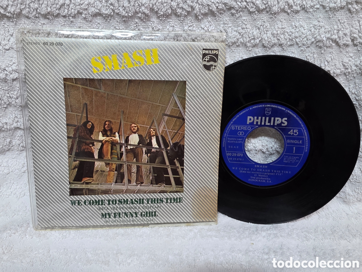 Discos de vinilo: Smash &ndash;&nbsp;We Come To Smash This Time 1971