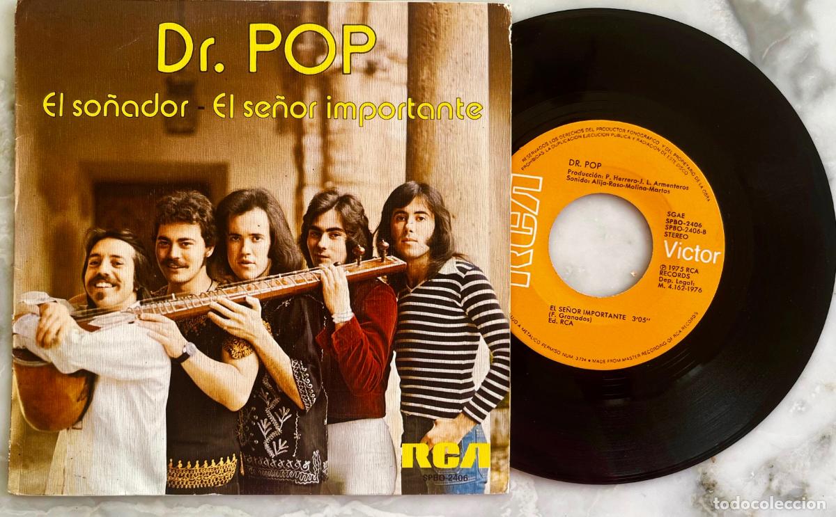 Discos de vinilo: DR. POP. EL SO&Ntilde;ADOR. SINGLE ORIGINAL ESPA&Ntilde;A 1976