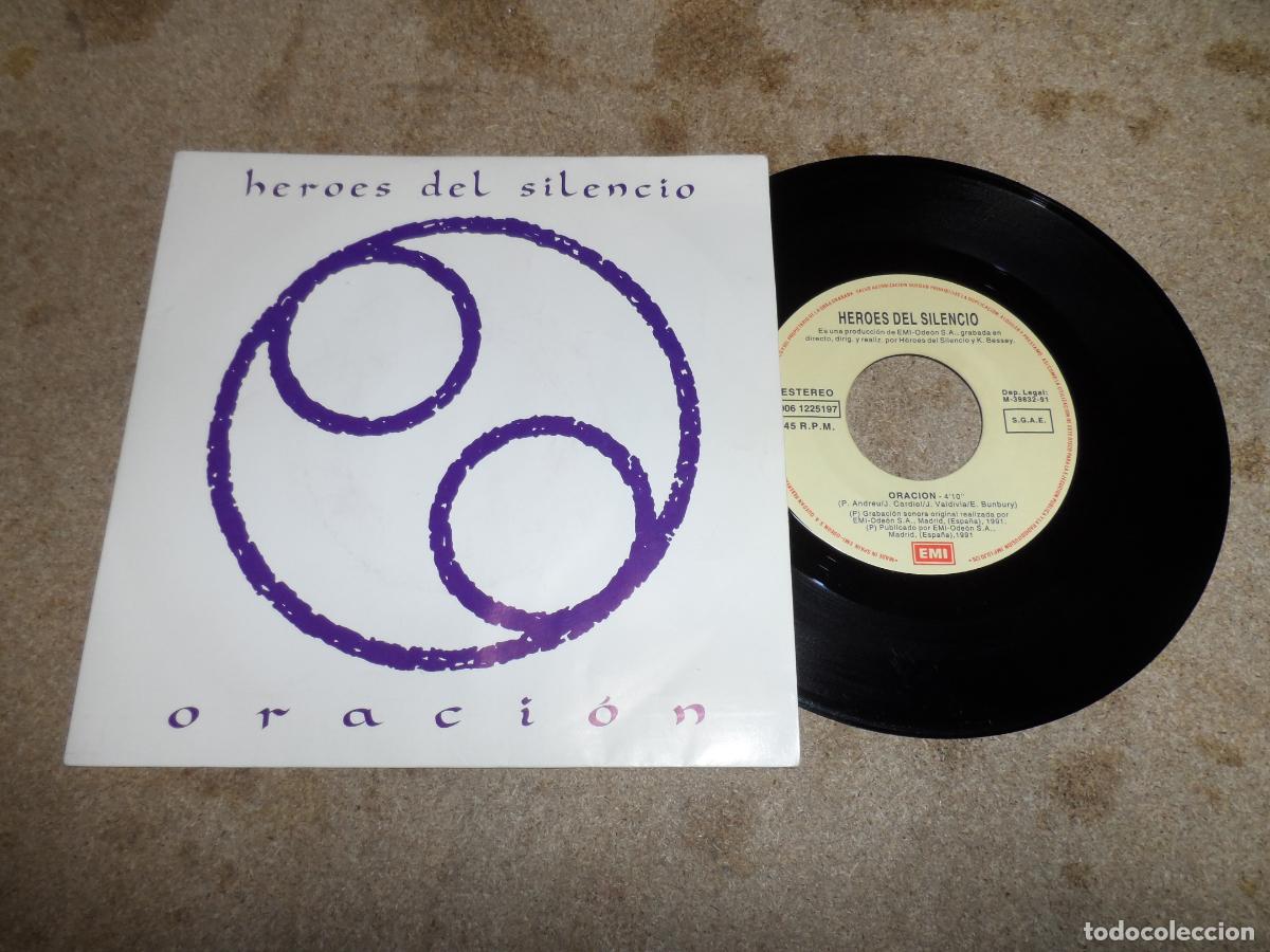 Discos de vinilo: H&Eacute;ROES DEL SILENCIO - ORACI&Oacute;N (SPAIN 1991)