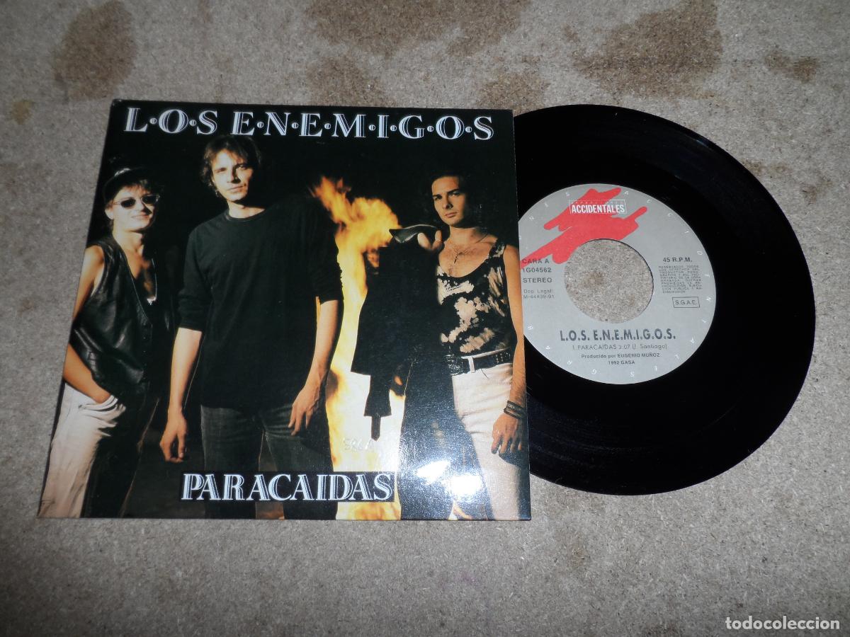 Discos de vinilo: LOS ENEMIGOS - Paraca&iacute;das (SPAIN 1992)