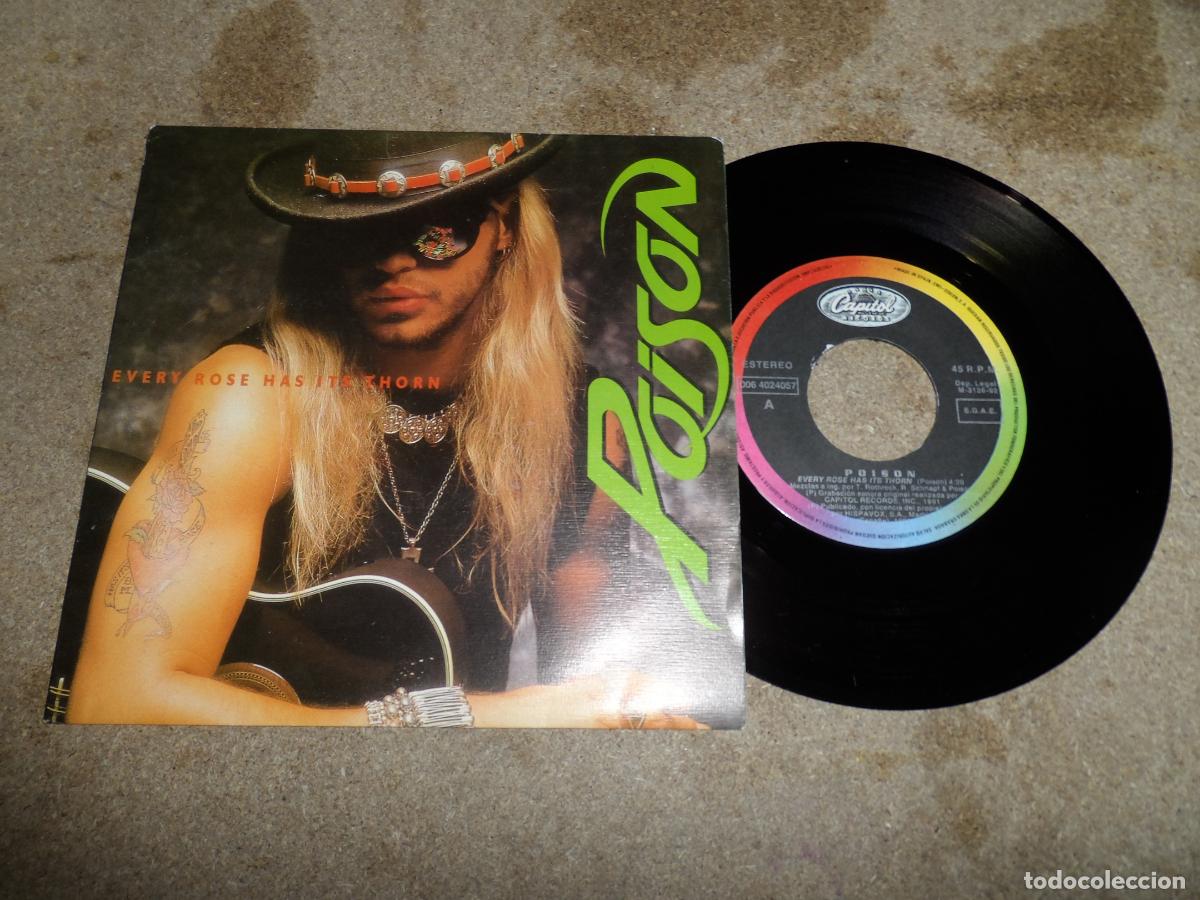 Discos de vinilo: POISON - EVERY ROSE HAS ITS THORN (SPAIN 1992)