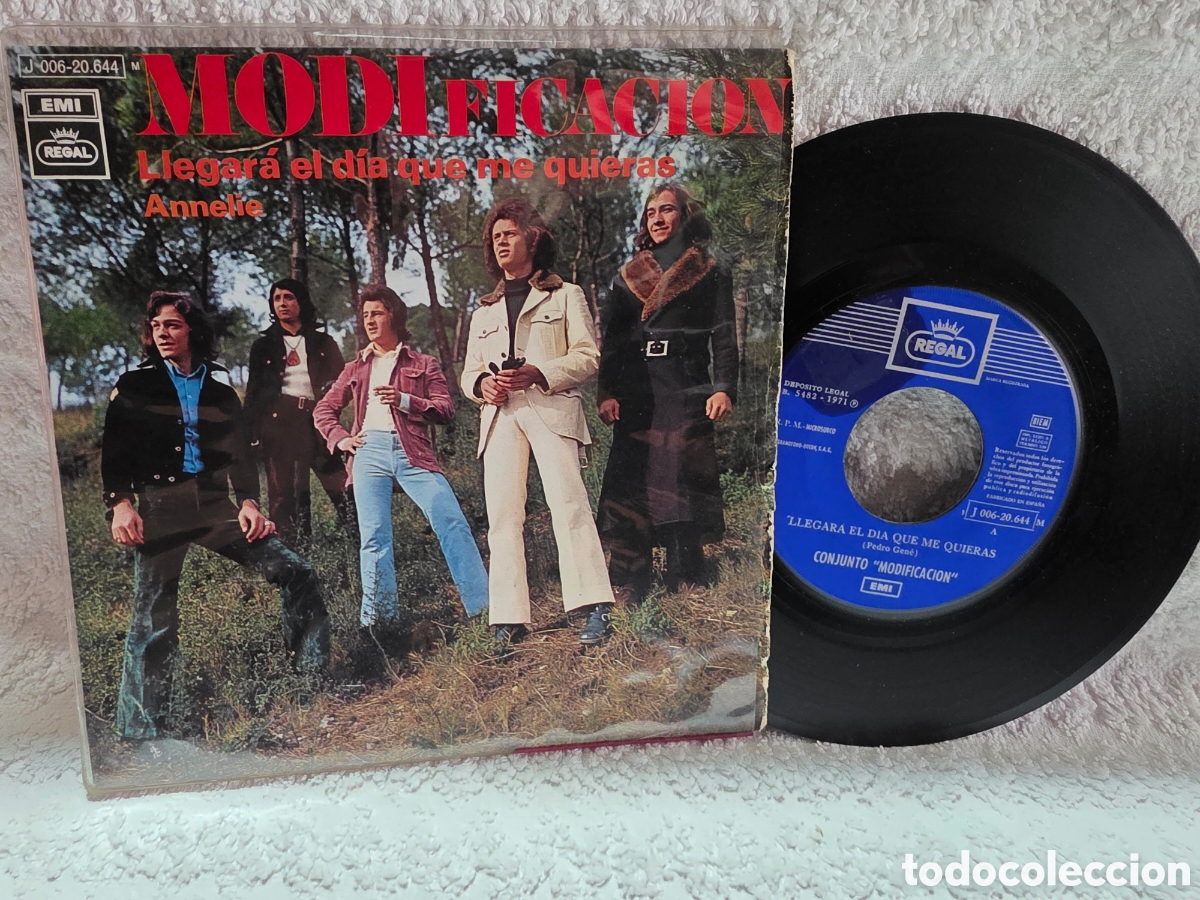 Discos de vinilo: Modificacion&nbsp;&ndash;&nbsp;Llegar&aacute; El D&iacute;a Que Me Quieras, Annilie 1971