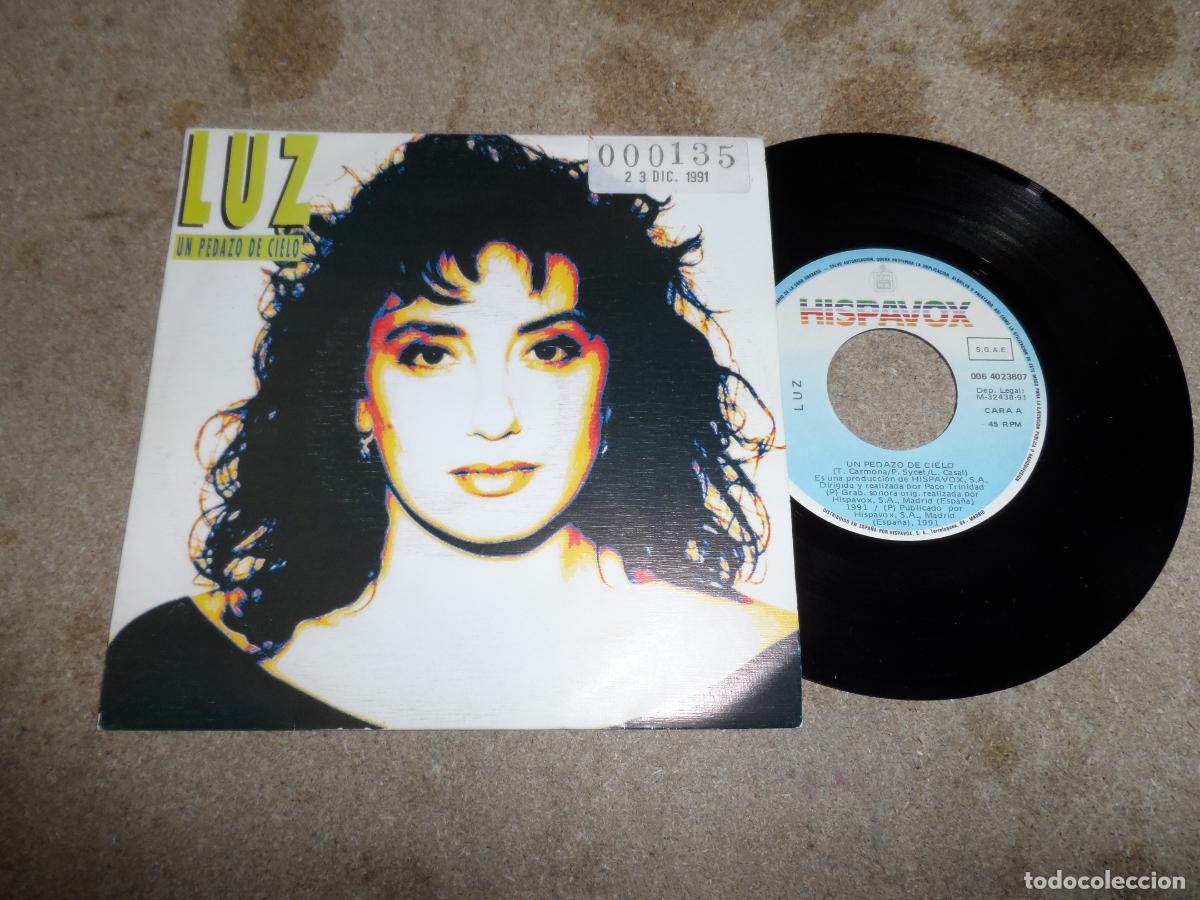 Discos de vinilo: LUZ - UN PEDAZO DE CIELO (SPAIN 1991)