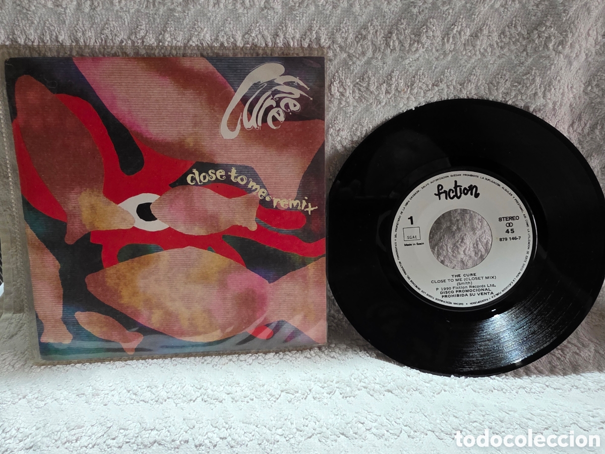 Discos de vinilo: The Cure&nbsp;&ndash;&nbsp;Close To Me - Remix Promo espa&ntilde;ol 1990