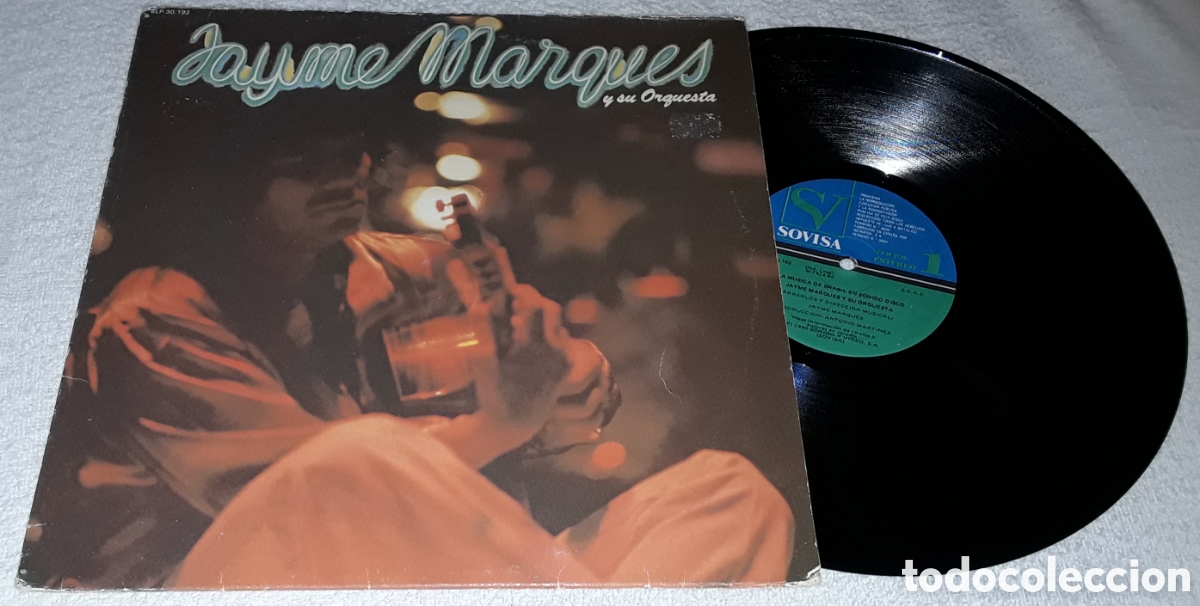 Discos de vinilo: LP- JAIME MARQUES - LA M&Uacute;SICA DE BRASIL EN SONIDO DISCO - JAIME MARQUES Y SU ORQUESTA