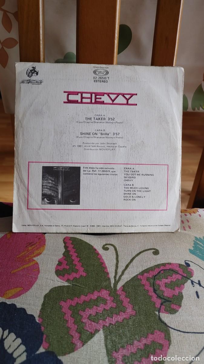 Discos de vinilo: CHEVY-SINGLE THE TAKER - Foto 2