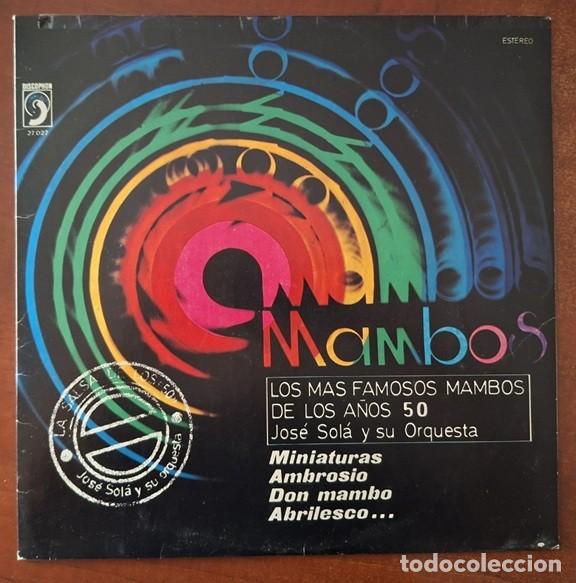Discos de vinilo: Jos&eacute; Sol&aacute; &ndash; Mambos &ndash; DISCOPHON 27 027 &ndash; 1981