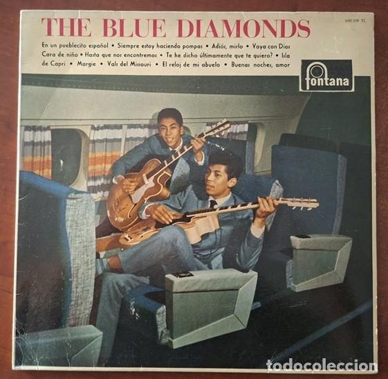 Discos de vinilo: The Blue Diamonds &ndash; En un pueblecito espa&ntilde;ol &ndash; FONTANA 680.509 &ndash; 1961