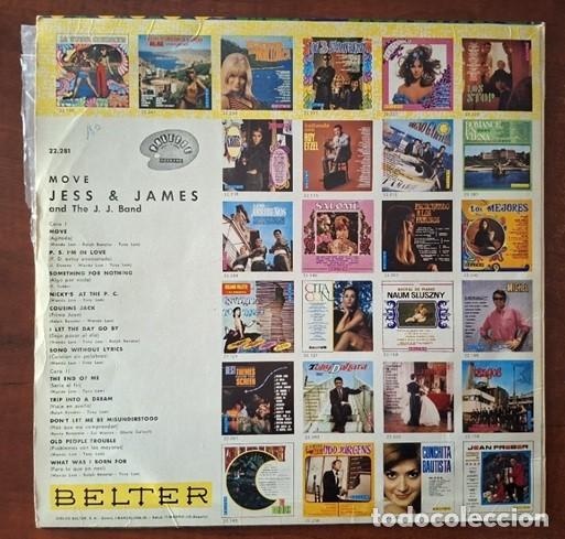 Discos de vinilo: Jess & James &ndash; Move &ndash; BELTER 22.281 &ndash; 1968 - Foto 2