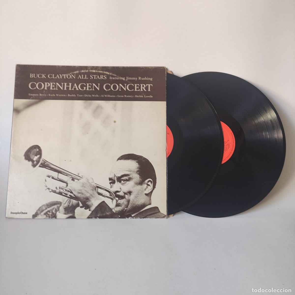 Discos de vinilo: BUCK CLAYTON ALL STARS COPENHAGEN CONCERT ** DOBLE LP . REMASTER SteepleChase ** juani