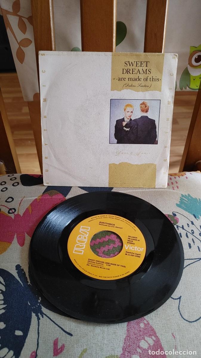 Discos de vinilo: EURYTHMICS-SINGLE SWEET DREAMS