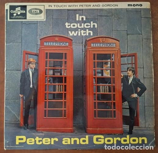 Discos de vinilo: Peter & Gordon &ndash; In touch with... &ndash; COLUMBIA 33SX 1660 (Ed. UK) &ndash; 1964
