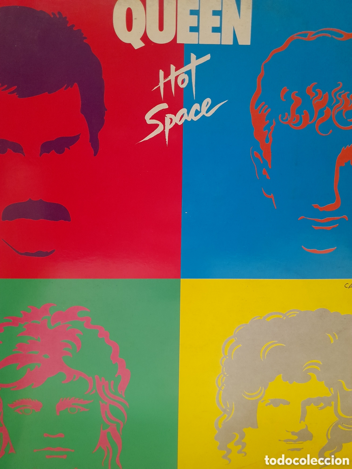 Discos de vinilo: LP Queen. Hot Space 1982 - Foto 1
