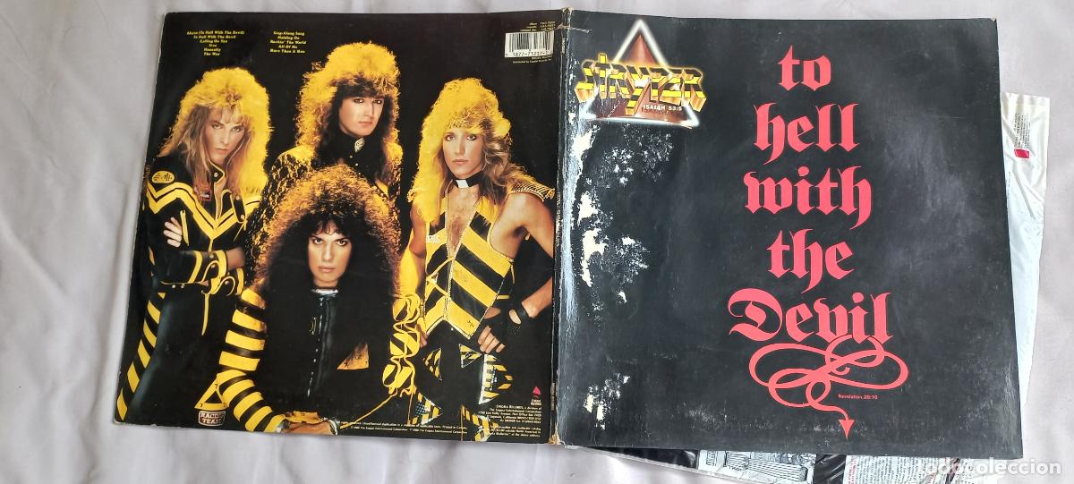 Discos de vinilo: Stryper &ndash; To Hell With The Devil. 1986 US. Enigma &ndash; PJAS-73237. LP Vinilo - Foto 4