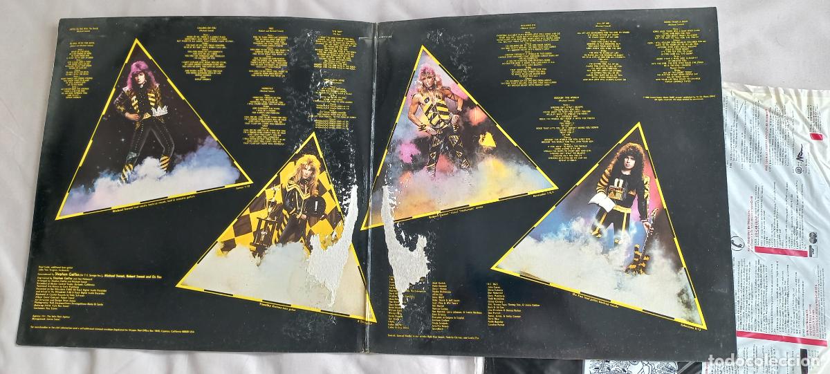 Discos de vinilo: Stryper &ndash; To Hell With The Devil. 1986 US. Enigma &ndash; PJAS-73237. LP Vinilo - Foto 5