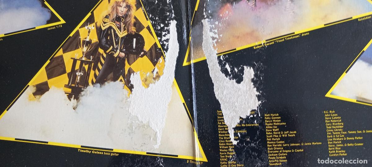Discos de vinilo: Stryper &ndash; To Hell With The Devil. 1986 US. Enigma &ndash; PJAS-73237. LP Vinilo - Foto 7