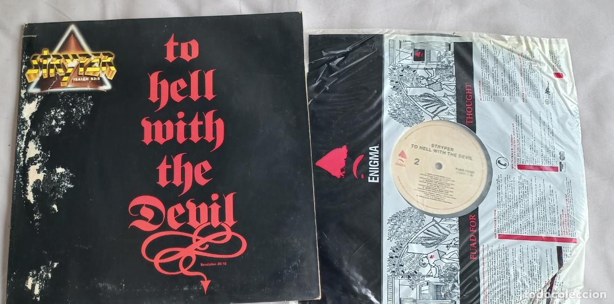 Discos de vinilo: Stryper &ndash; To Hell With The Devil. 1986 US. Enigma &ndash; PJAS-73237. LP Vinilo