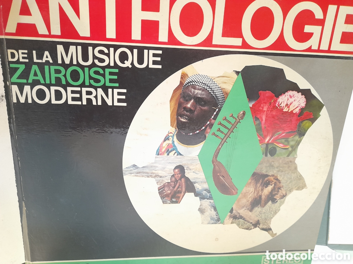 Disques de vinyle: LP Anthologie de la musique zairoise moderna. Tome 1