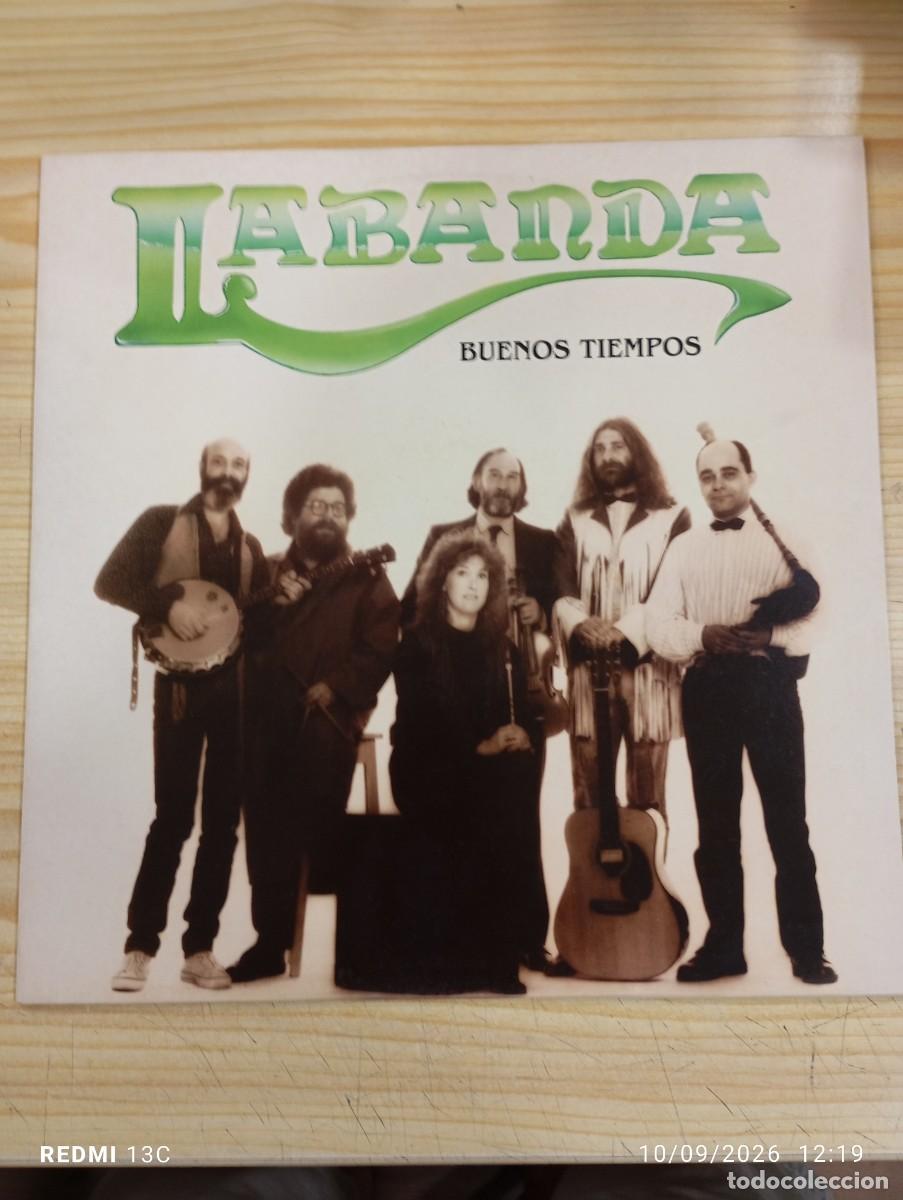 Discos de vinilo: Lp - Labanda - Buenos Tiempos - 1989 Excelente copia