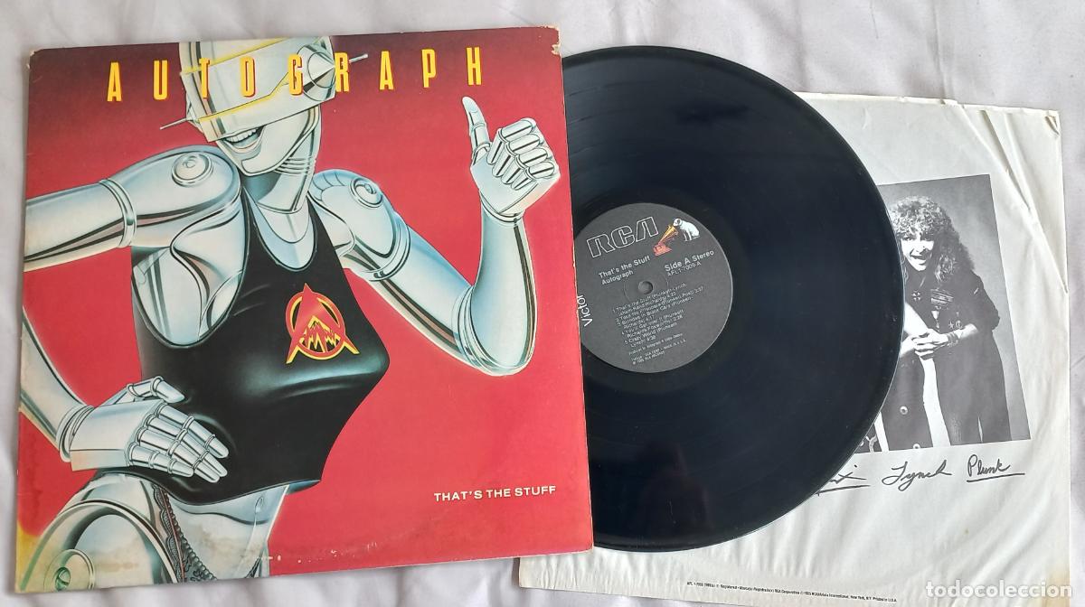 Discos de vinilo: Autograph &ndash; That's The Stuff. 1985. US. RCA Victor &ndash; AFL1-7009 LP Vinilo.