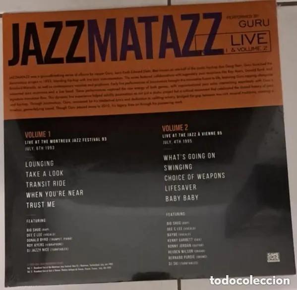 Discos de vinilo: Guru &ndash; Jazzmatazz Live Volume 1 & 2 LP - Foto 2