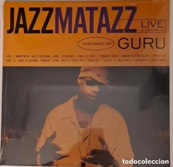 Discos de vinilo: Guru &ndash; Jazzmatazz Live Volume 1 & 2 LP