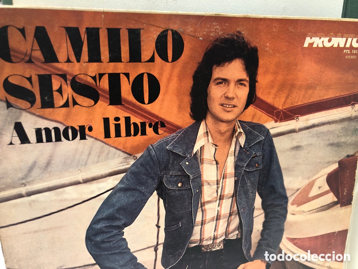 Discos de vinilo: LP Camilo Sesto. Amor Libre - Foto 1