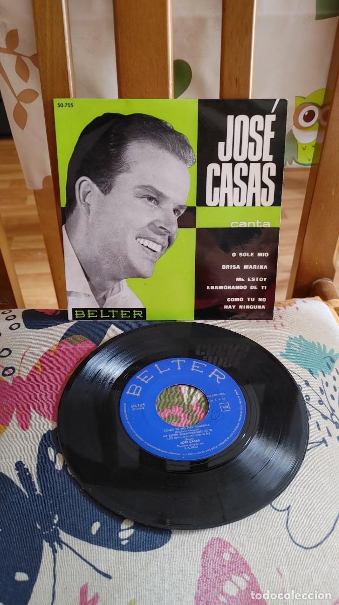 Discos de vinilo: JOSE CASAS-EP O SOLE MIO +3-NUEVO