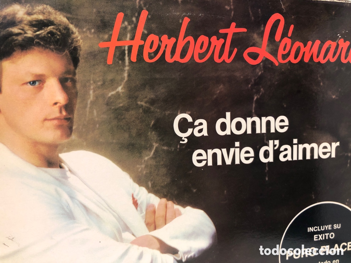 Disques de vinyle: LP Herbert L&eacute;onard. &Ccedil;a donne envie d'aimer