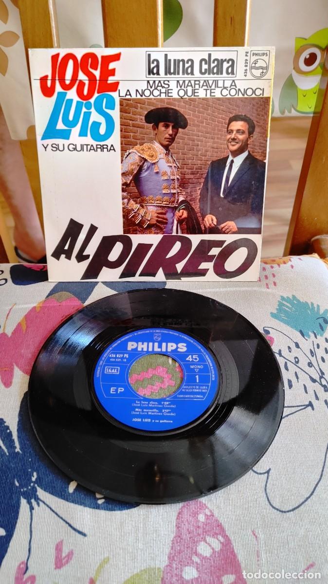 Discos de vinilo: JOSE LUIS Y SU GUITARRA-EP LA LUNA CLARA +3