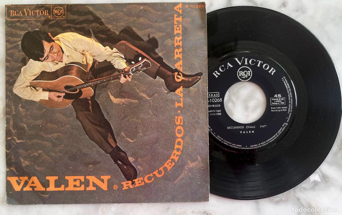 Discos de vinilo: VALEN. RECUERDOS. SINGLE ORIGINAL ESPA&Ntilde;A 1968