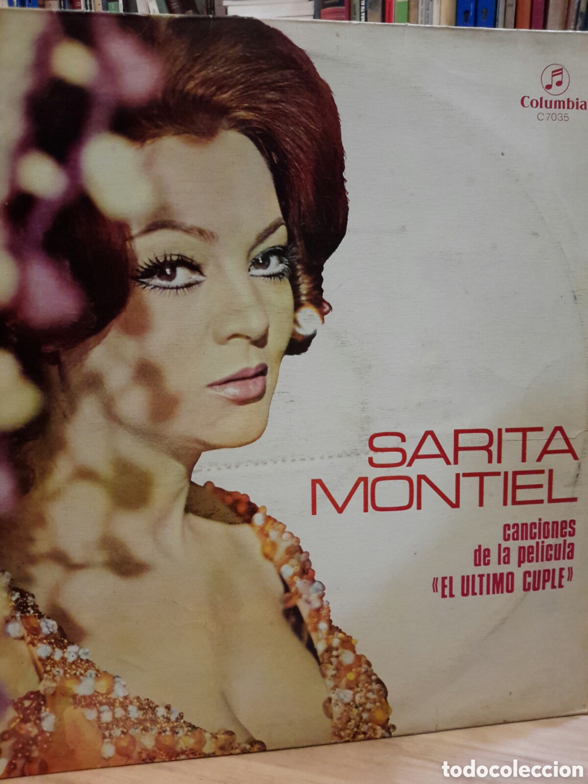 Disques de vinyle: LP Sarita Montiel. Canciones de la pel&iacute;cula &rdquo;El &uacute;ltimo cupl&eacute;&rdquo;