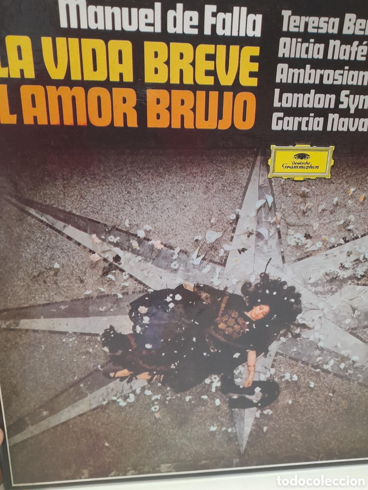 Disques de vinyle: LP Manuel de Falla. La vida Breve. El amor brujo