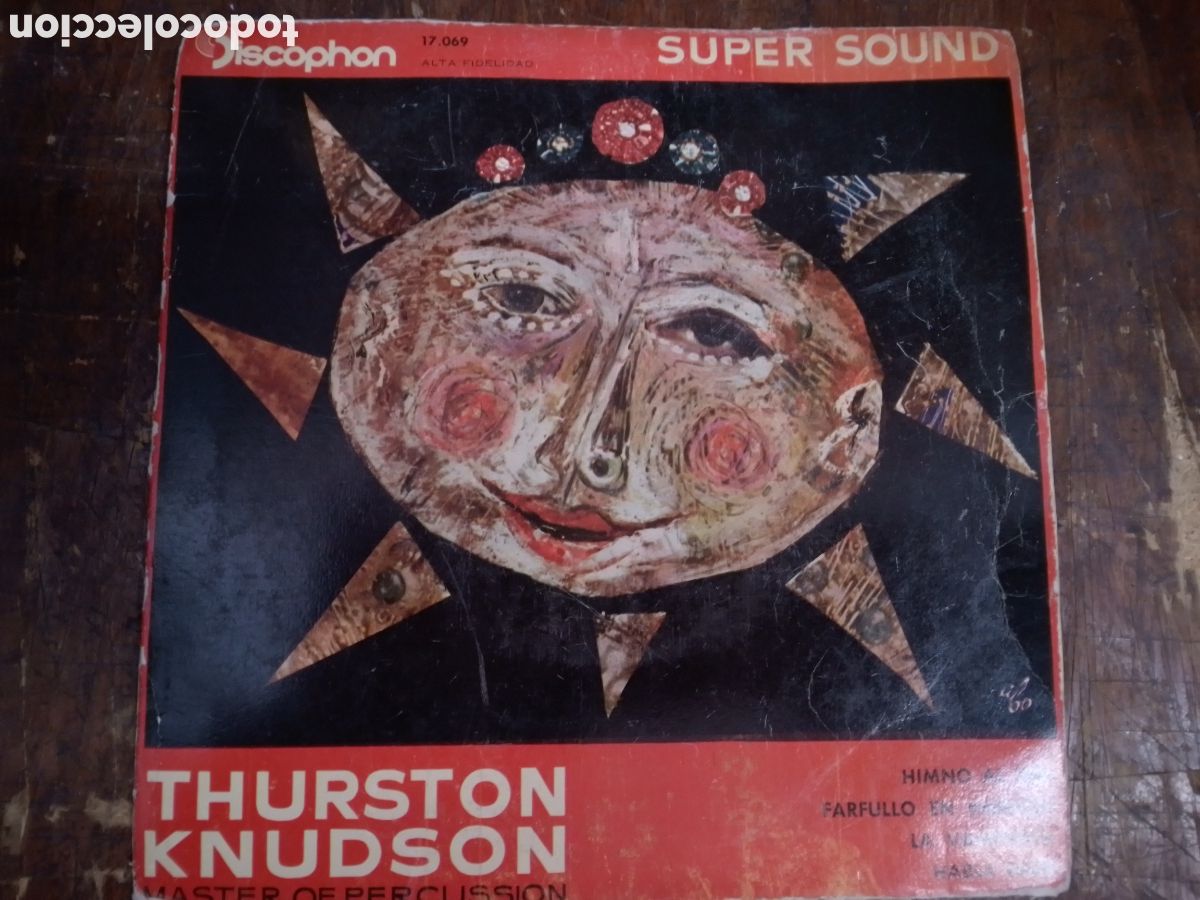 Discos de vinilo: THURSTON KNUDSON. MASTER OF PERCUSSION. DISCOPHON. 1960