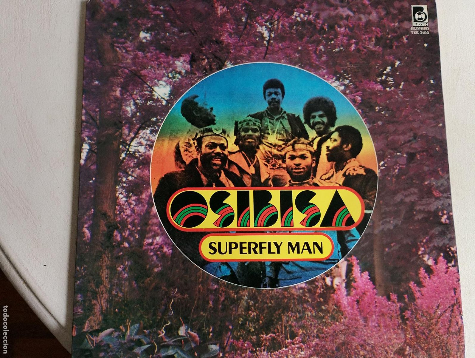 Discos de vinilo: Osibisa &ndash; Superfly Man, ed espa&ntilde;ola,1978, Soul, Free Funk, Disco