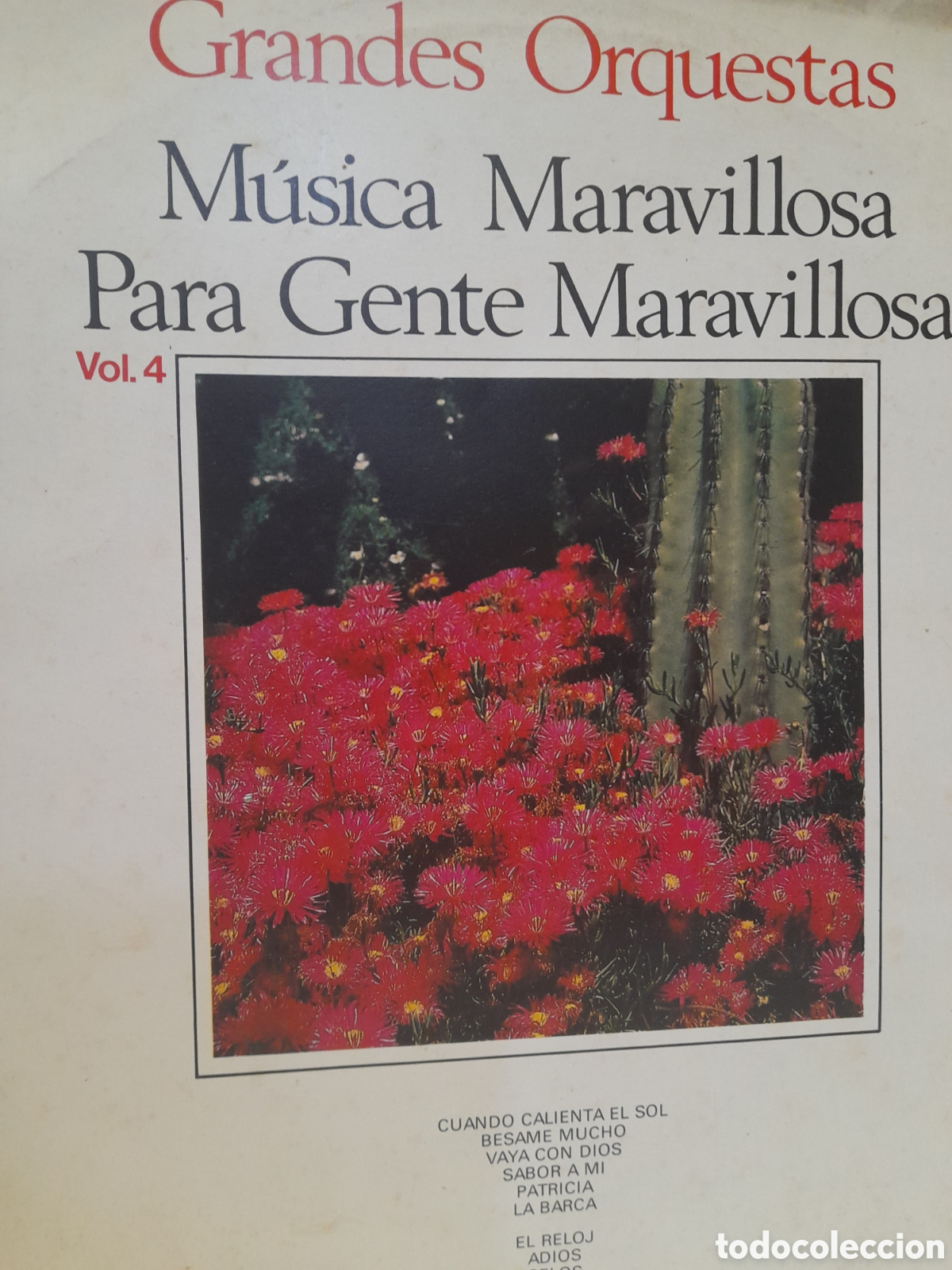 Vinyl records: LP Grandes Orquestas. M&uacute;sica Maravillosa para Gente Maravillosa. Vol. 4