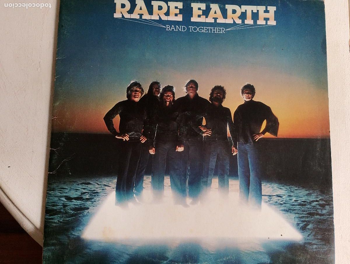 Discos de vinilo: Rare Earth &ndash; Band Together, ed espa&ntilde;ola,1978, Rhythm & Blues, Funk, Disco